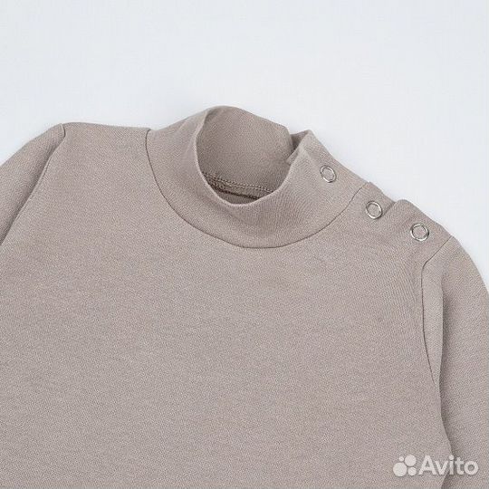 Боди водолазка 74 капучино