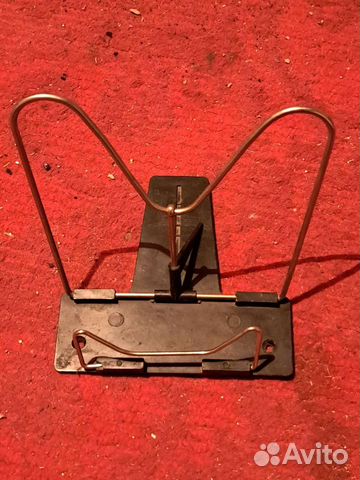 Металлическая подставка, держатель для книг СССР