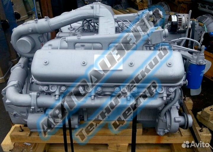 Двигатель ямз 238 нд3 трактор птз V8 (68)