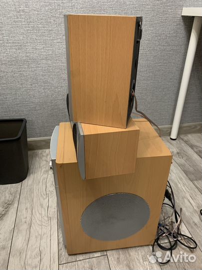 Колонки с сабвуферов 160w