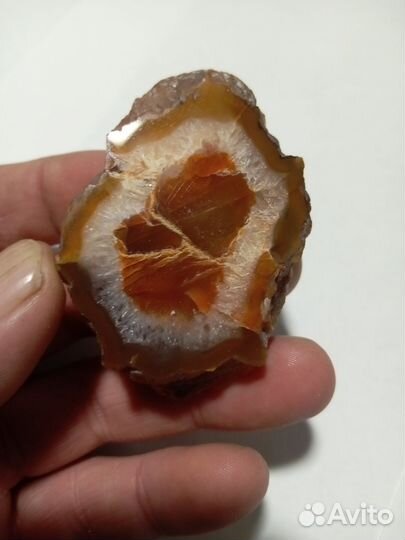 Сердолик срезы коллекционный