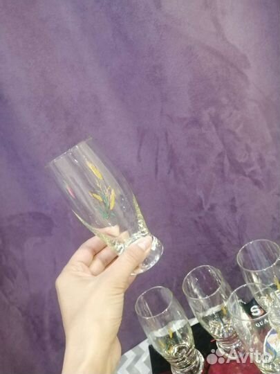 Бокалы 5 штук