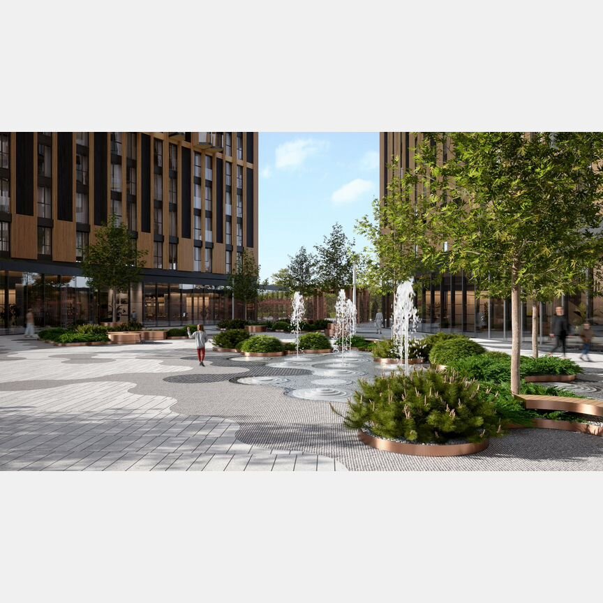 2-к. квартира, 62,5 м², 2/23 эт.