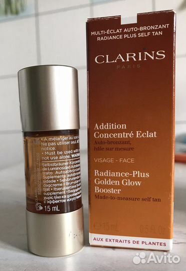 Капли для загара Clarins в остатке