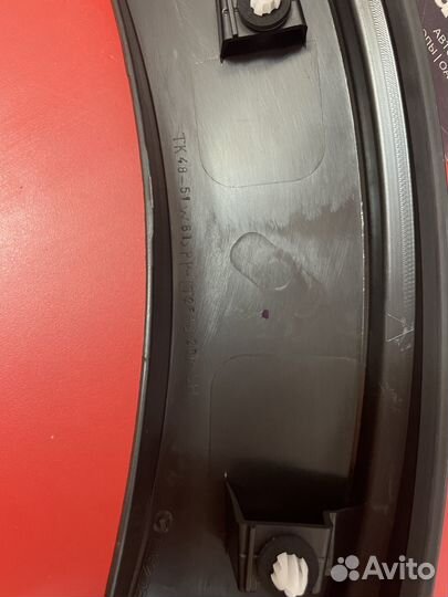 Накладка крыла задняя левая TK4851W60H Mazda CX-9