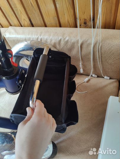 Трехколесный велосипед с ручкой capella