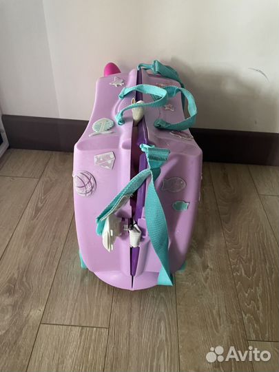 Чемодан детский на колесиках бу