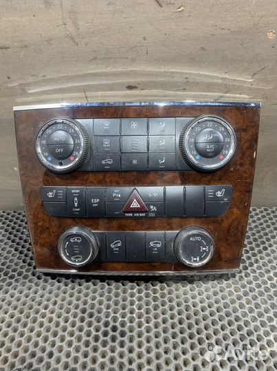 Блок управления климатом Mercedes W164 ML GL