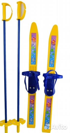 Лыжи детские 66см