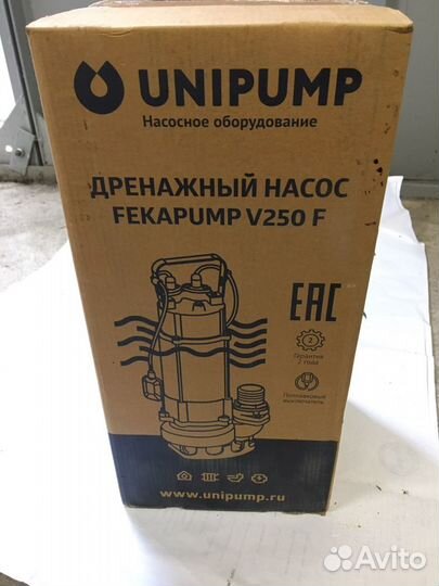 Дренажный насос Unipump Fekapump V250F