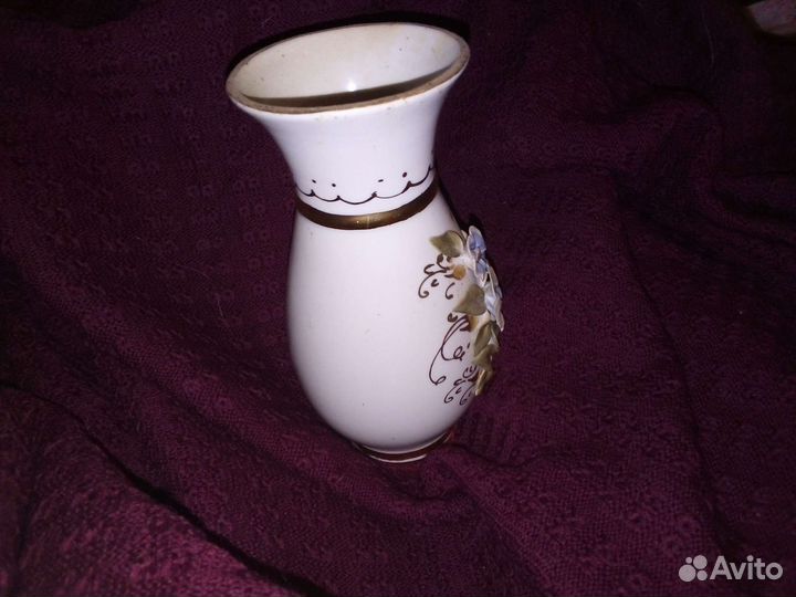 Вазочка фарфоровая ручной работы
