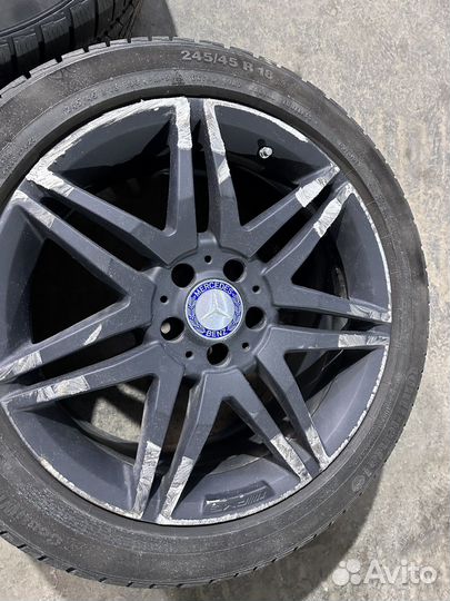 Диск задний Mercedes C class W204 AMG