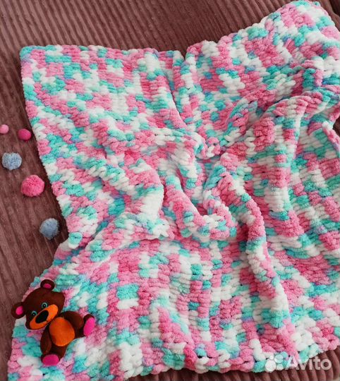 Плед ручной работы