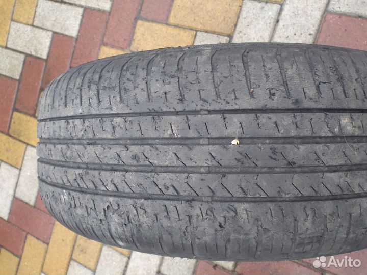 Литые диски r14 на ваз бу 4 шт + резина