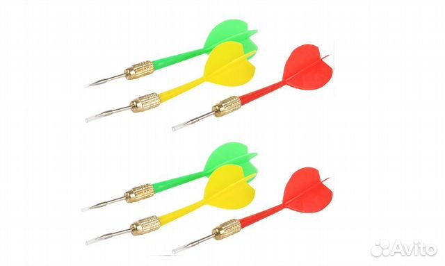 Набор дротиков пластиковых 6 шт