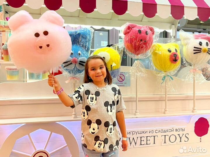 Продам готовый бизнес: игрушки из сладкой ваты