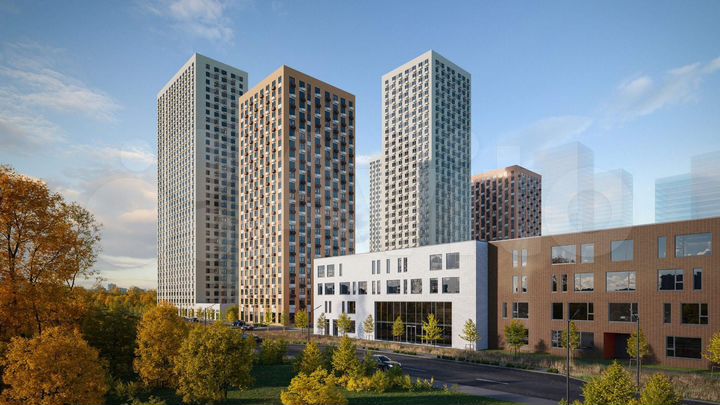 2-к. квартира, 58,8 м², 23/23 эт.