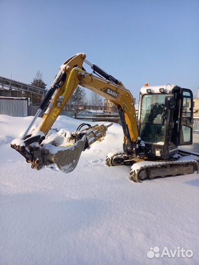 Услуги мини-экскаватора