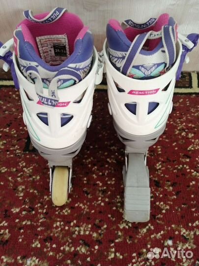 Роликовые коньки детские размер 26-31