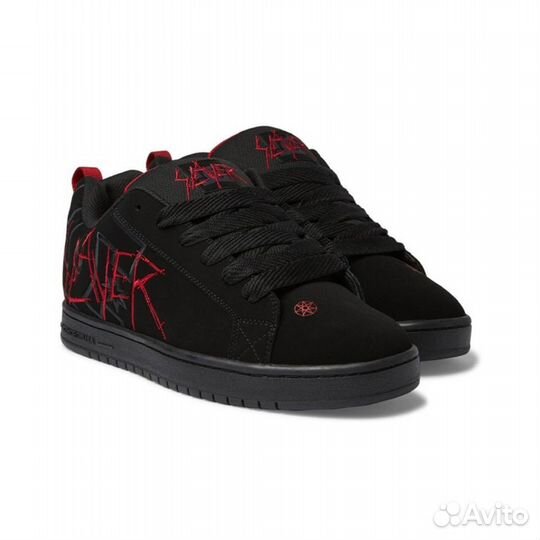 Дутыши Кеды Dc Shoes Court Slayer на руках