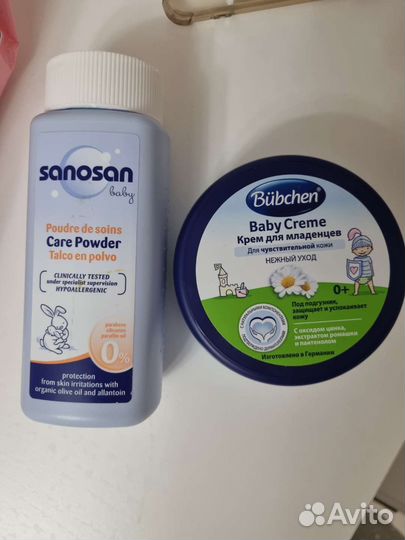 Присыпка и крем Бюбхен