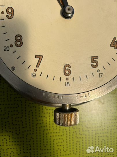 Часы корабельные каютные. 1949 гв