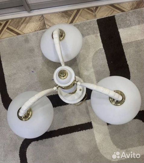 Люстра потолочная бу