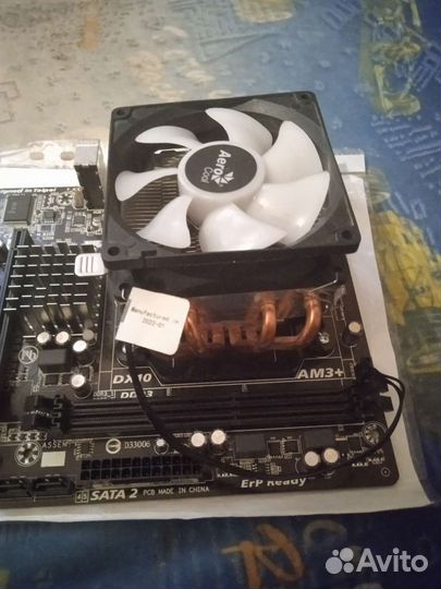 Игровой комплект материнка с процессором и кулером
