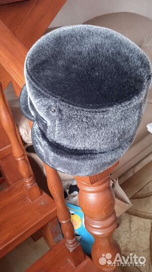 Меховая мужская кепка 58