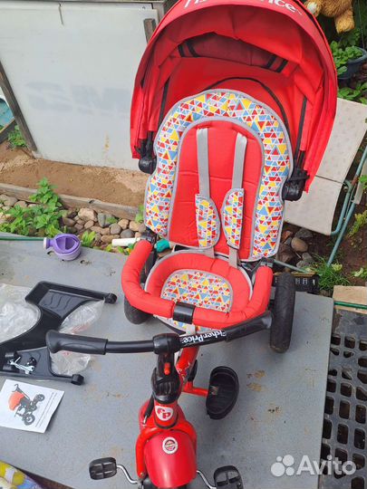 Детский трехколесный велосипед фишер прайс