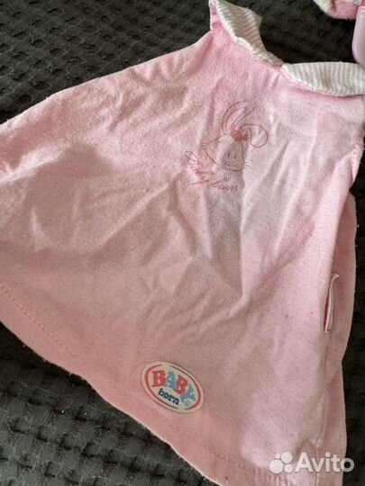 Одежда для Baby Born, Baby Annabell пакетом