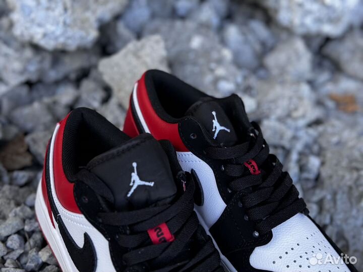 Кроссовки Nike Air Jordan 1 x White/Red/Black