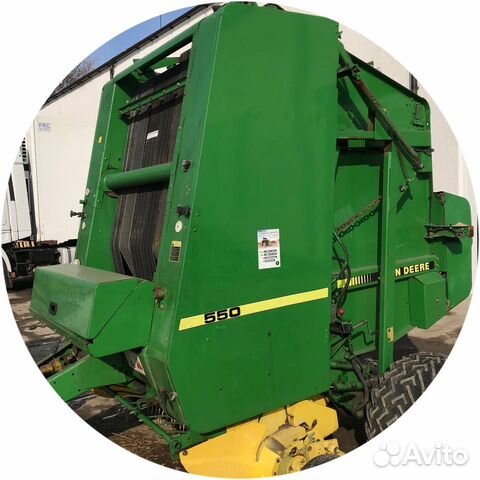 Пресс-подборщик John Deere 550, 1995