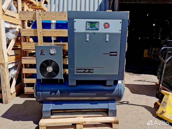 Винтовой электрический компрессор ironmac IC 30/16