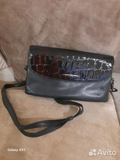 Клатч женский натуральная кожа