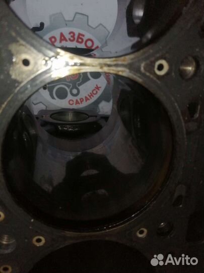 Блок цилиндров двигателя K4M766 Renault Megan II