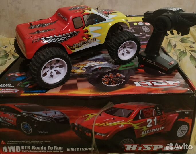 Машина на радиоуправлении HiSpeed Brontosaurus