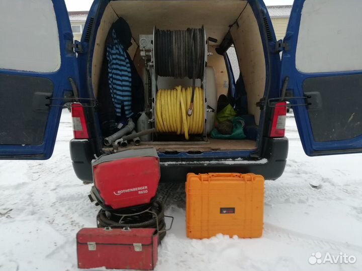 Прочистка канализации, разморозка труб