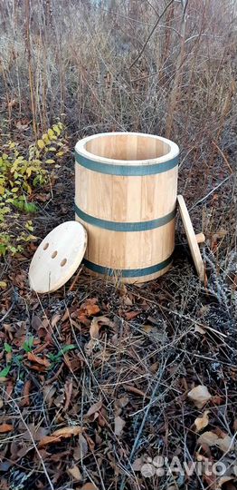 Кадка дубовая 50 литров