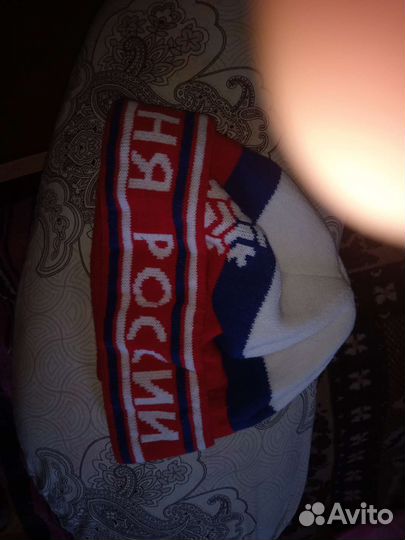 Шапка новая, лыжня России 23