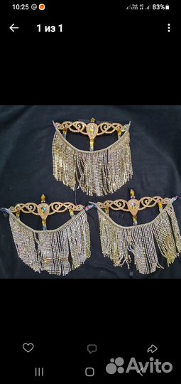 Маска бурга для восточного танца