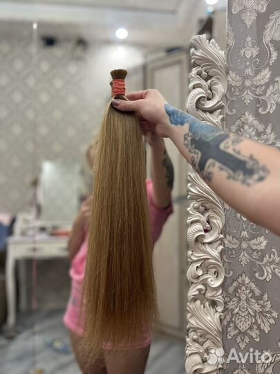 Волосы для наращивания 55 см