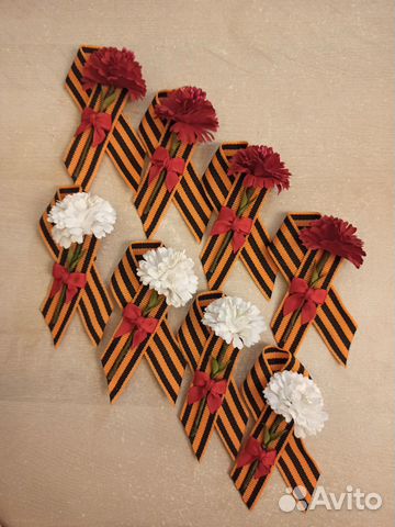 Георгиевская лента броши