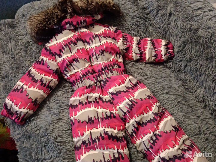 Зимний комбинезон для девочки