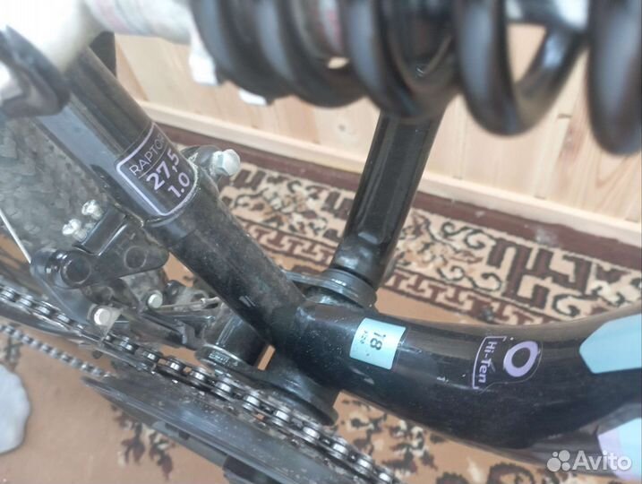 Велосипед forward raptor 1.0 27,5