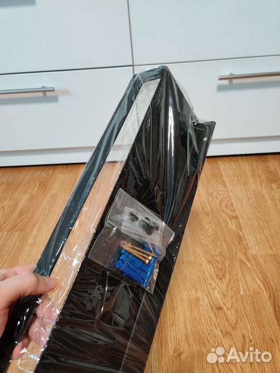 Полка в ванную или на кухню, черная