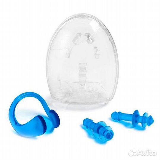 Новый Набор для плавания (беруши и зажим для носа)