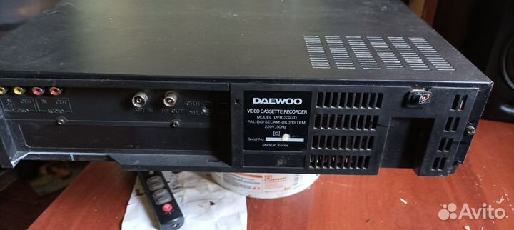 Видеомагнитофон daewoo