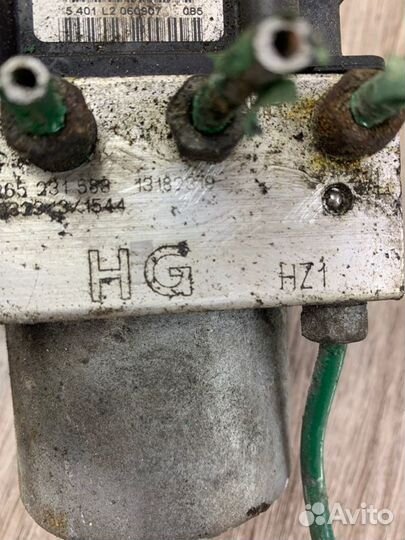 Блок abs Opel Corsa C