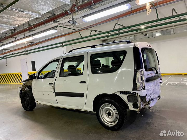 LADA Largus 1.6 МТ, 2019, битый, 72 330 км